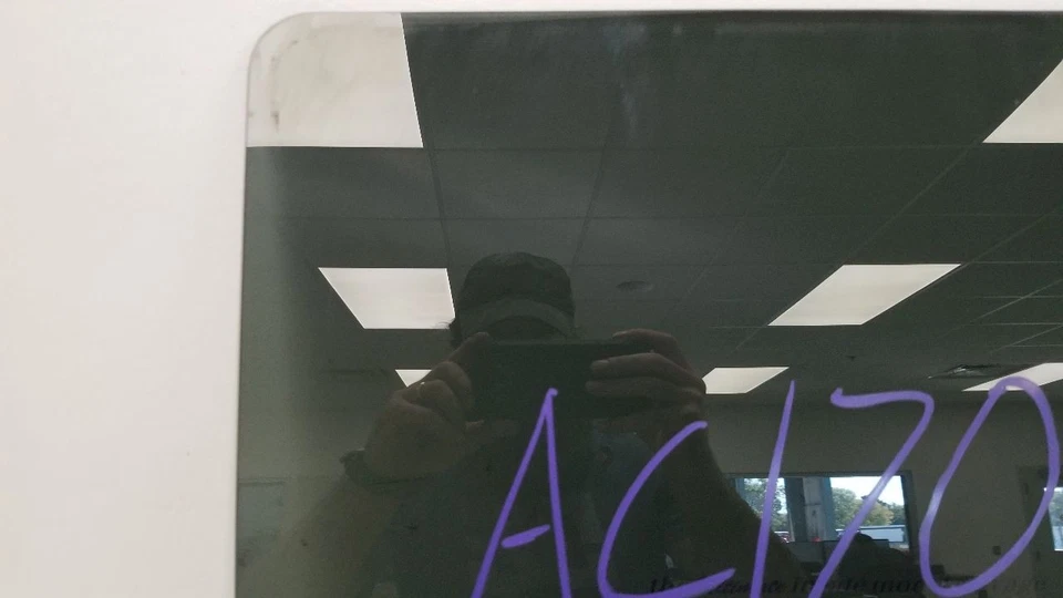 14 CHEVY SILVERADO 1500 DOUBLE CAB DOOR GLASS REAR LEFT DRIVER Foto 4 de 4