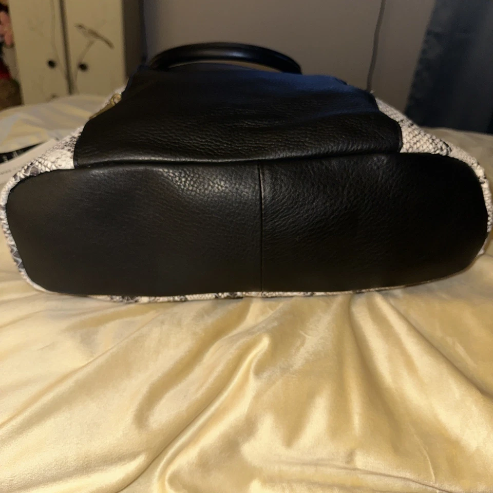 Aimee Kestenberg Sunbury Python Snake Skin  Leather Tote - Image 4 of 4