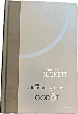 Waiting for Godot by Samuel Beckett, Bilingual Edition French Rare