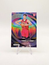 Reed Sheppard 2024-25 Panini Prizm RC Instant Impact Silver Prizm SP #24 Rockets