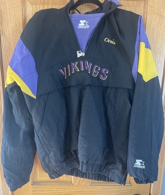 Vintage Minnesota Vikings Starter Jacket Mens XL 90s CHRIS