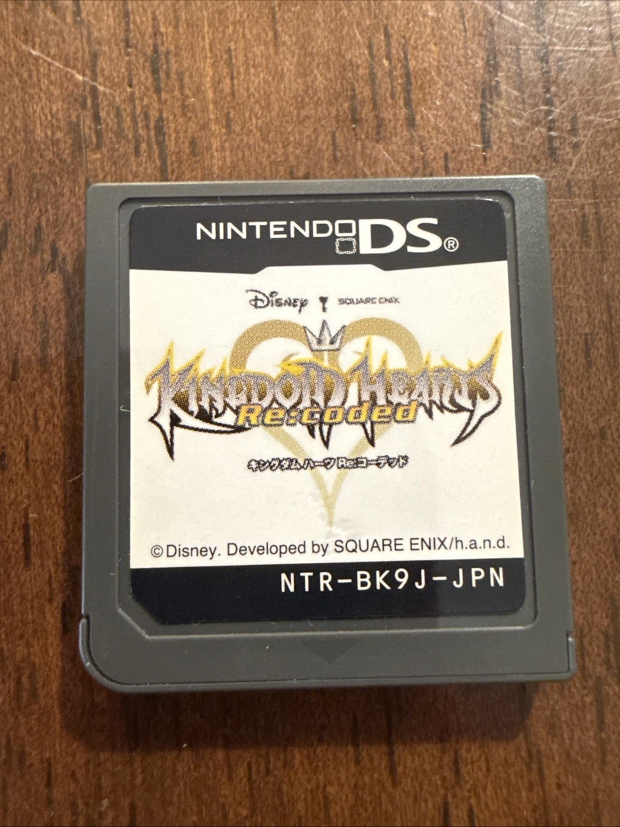 Nintendo DS KINGDOM HEARTS Re:Coded 358/2 Jours & 3DS Dream Drop