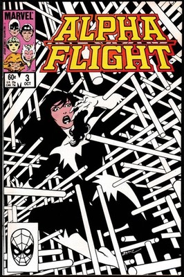 Marvel - ALPHA FLIGHT #3 - Grade 9.8 - Comic Book