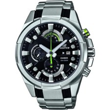Casio Edifice Chronograph Men's Watch EFR-540D-1AVUEF Black ,silver stainless