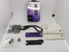 SONY NW-M505 V Walkman 16GB Purple - High-Quality MP3 Digital Music Player JAPAN