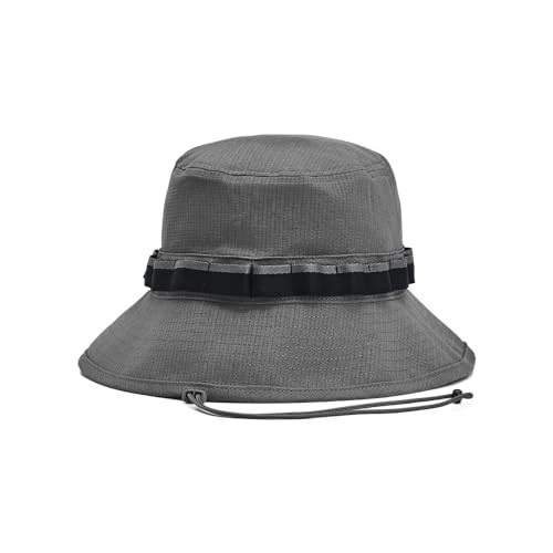 Under Armour Men's Iso-chill ArmourVent Bucket Hat Castlerock/Black M/L