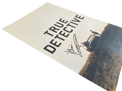 MATTHEW MCCONAUGHEY SIGNED AUTOGRAMM TRUE DETECTIVE S1 12x18 FOTO "RUST CHOLE" - Bild 2 von 3