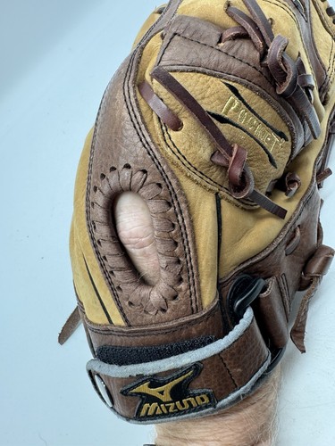 Mizuno GFE 1300 Franchise Glove - Youth 13” Right Hand Throw RHT Tan Brown - Picture 12 of 17