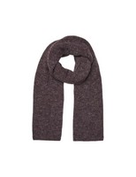 Schal Vero Moda Vmgila Rib, One Size, Pflaume/Schwarz Melange, Damenaccessoire