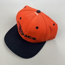 Vintage Tampa Bay Buccaneers Hat Cap Snapback Orange New Era NFL Adjustable 90s