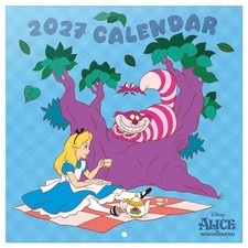 Wandkalender Erik, Disney Alice im Wunderland 30x30cm (2027)