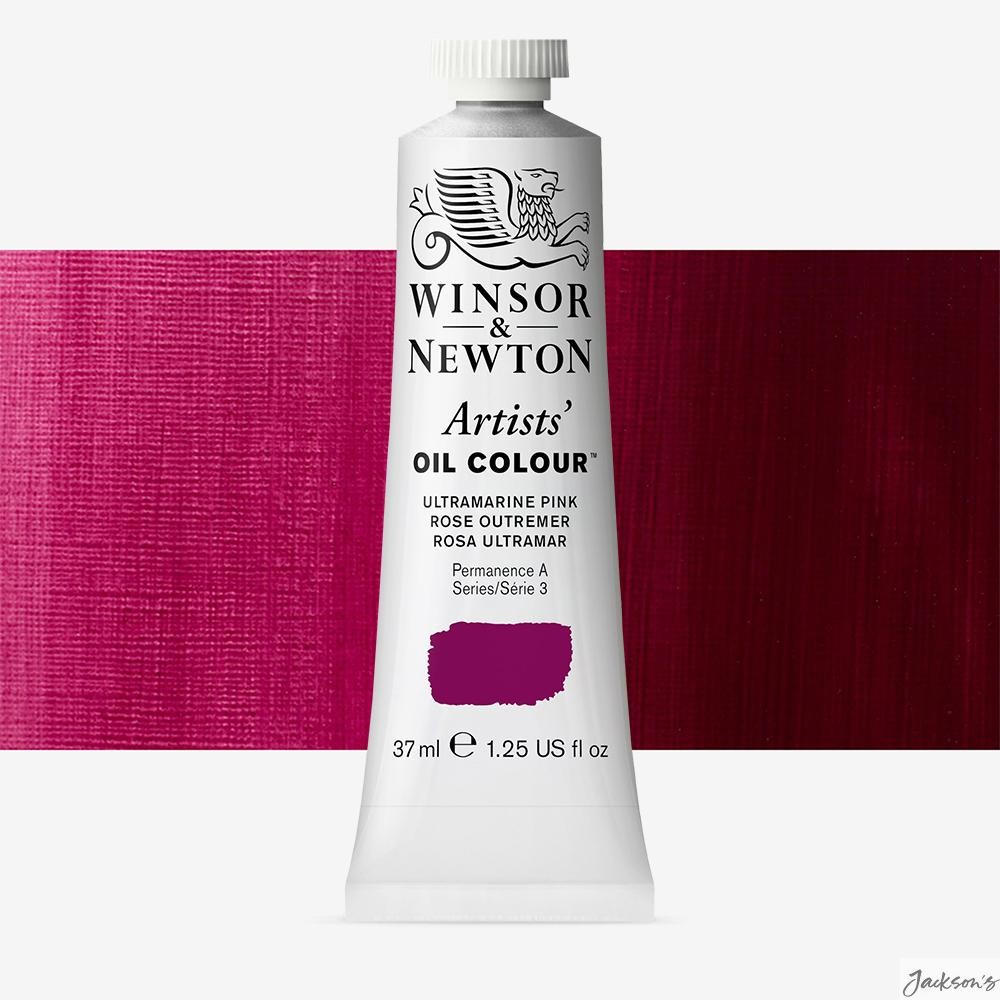 Winsor & Newton Artists' Oil Paint Ultramarine Pink 37ml For Fine Art Painting