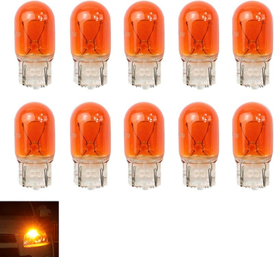 10 PCS Car T20 1881/7440 Turn Signal Bulb, Waterproof Lamp Housing Single Filame