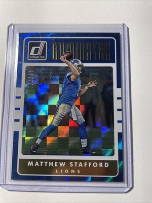 2016 Donruss - Dominators Matthew Stafford #10 /999