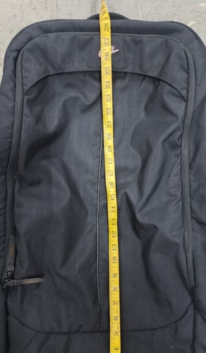 Nike Cordura Large Rolling Suitcase Luggage 28" Carry On Black Nylong Bag - Picture 9 of 11