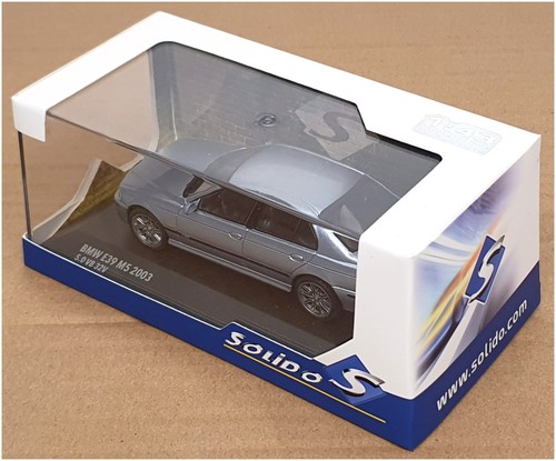 Solido 1/43 Scale S4310503 - 2003 BMW E39 M5 5.0 V8 32V - Water Silver - Picture 5 of 5