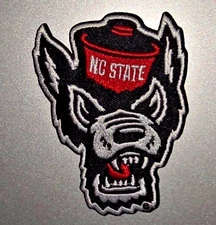 NC STATE Embroidered Iron/Sew On Patch 2.25"X3" SHIPPED FROM USA