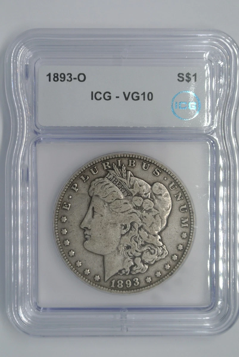 VG 10 Graded 1893 Year Morgan US Dollars (1878-1921) for sale | eBay