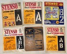 Vintage 1960s Stenso Stencils | Rare Assorted Lettering | Art & Craft | Gothic — photo 1