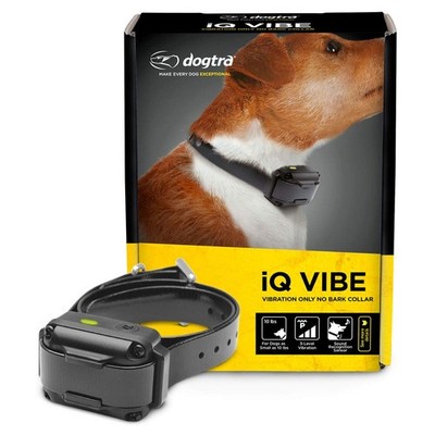 Dogtra iQ Vibe Vibration Only No Bark Collar: 4X 28 Inch (Pack of 1), Black