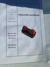 adjustable dumbbell