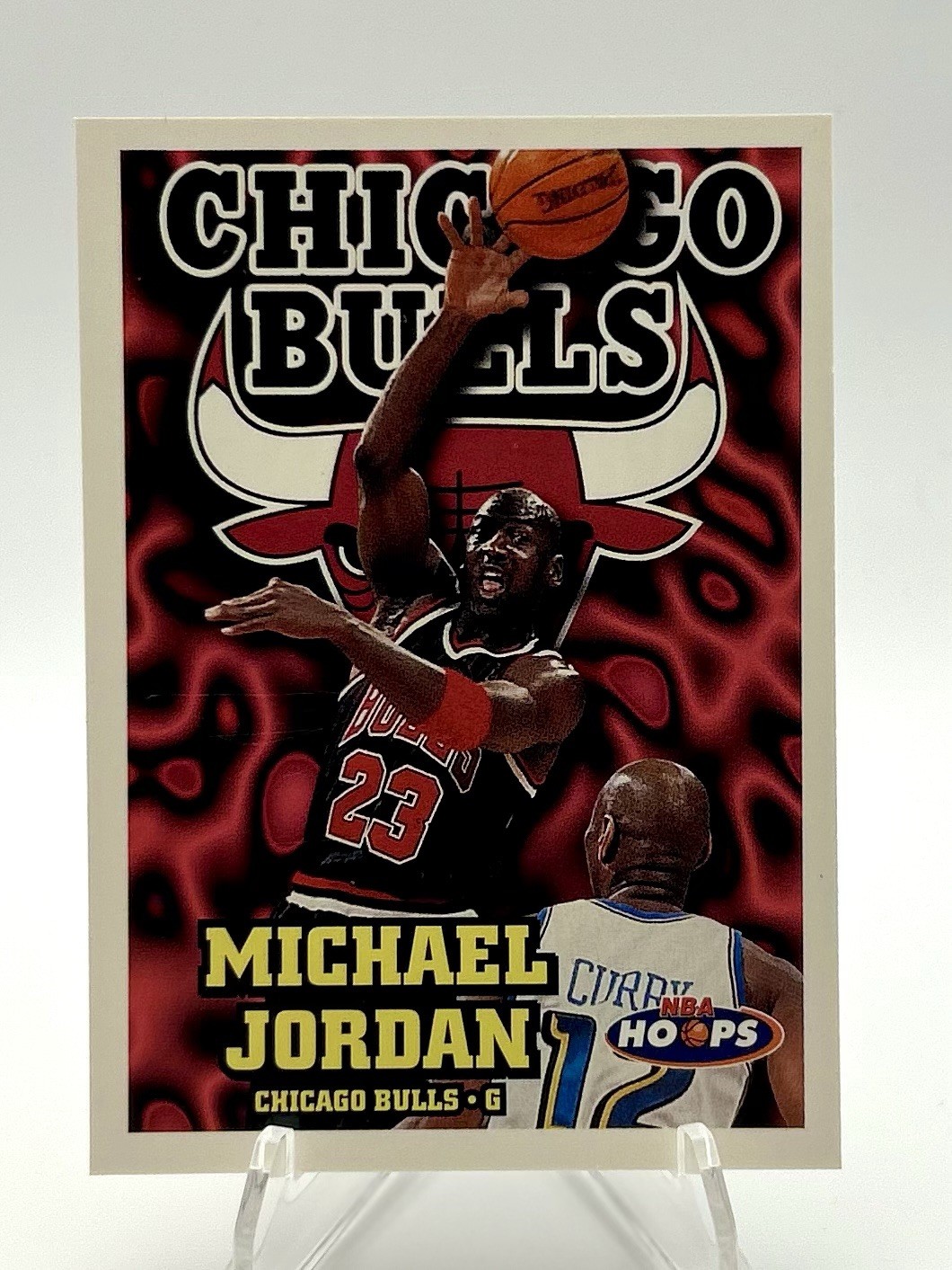 Michael Jordan 1997-98 NBA Hoops - #220 Chicago Bulls