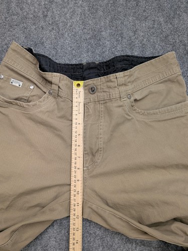 Kuhl Kanvus Pants Mens 38x32 -Fit 38x31 Stretch Canvas Articulated Knees Outdoor - Picture 5 of 14