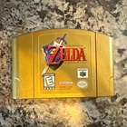 Nintendo Zelda: Ocarina of Time Gold Cartridge NTSC-U/C - Nintendo 64