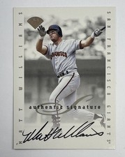 1996 Leaf Signature Series Extended Matt Williams Auto Card AR140