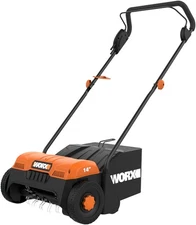 WG850 Worx12 Amp 14" Electric Dethatcher with collection bag