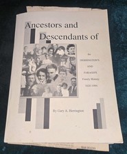 Ancestors & Descendants of Harrington's & Farago's Family History 1620 - 1994