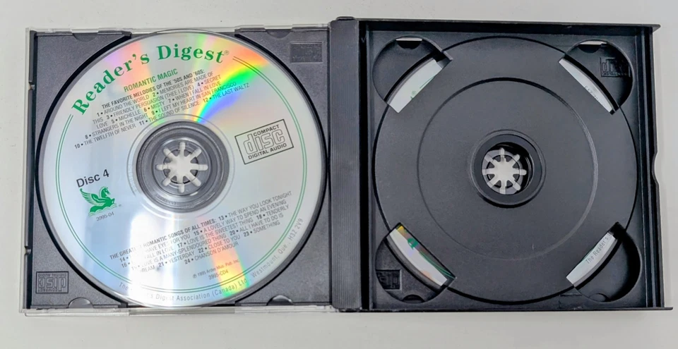 Reader's Digest - Romantic Magic Discs 4 & 5 (1995) - Canada - CD VG+ (Tested) - Image 4 of 4