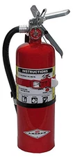 B500T, 5Lb ABC Dry Chemical Fire Extinguisher with Aluminum Valve & Wall Bracket
