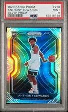 2020-21 Panini Prizm - Anthony Edwards #258 Silver Prizm (RC)
