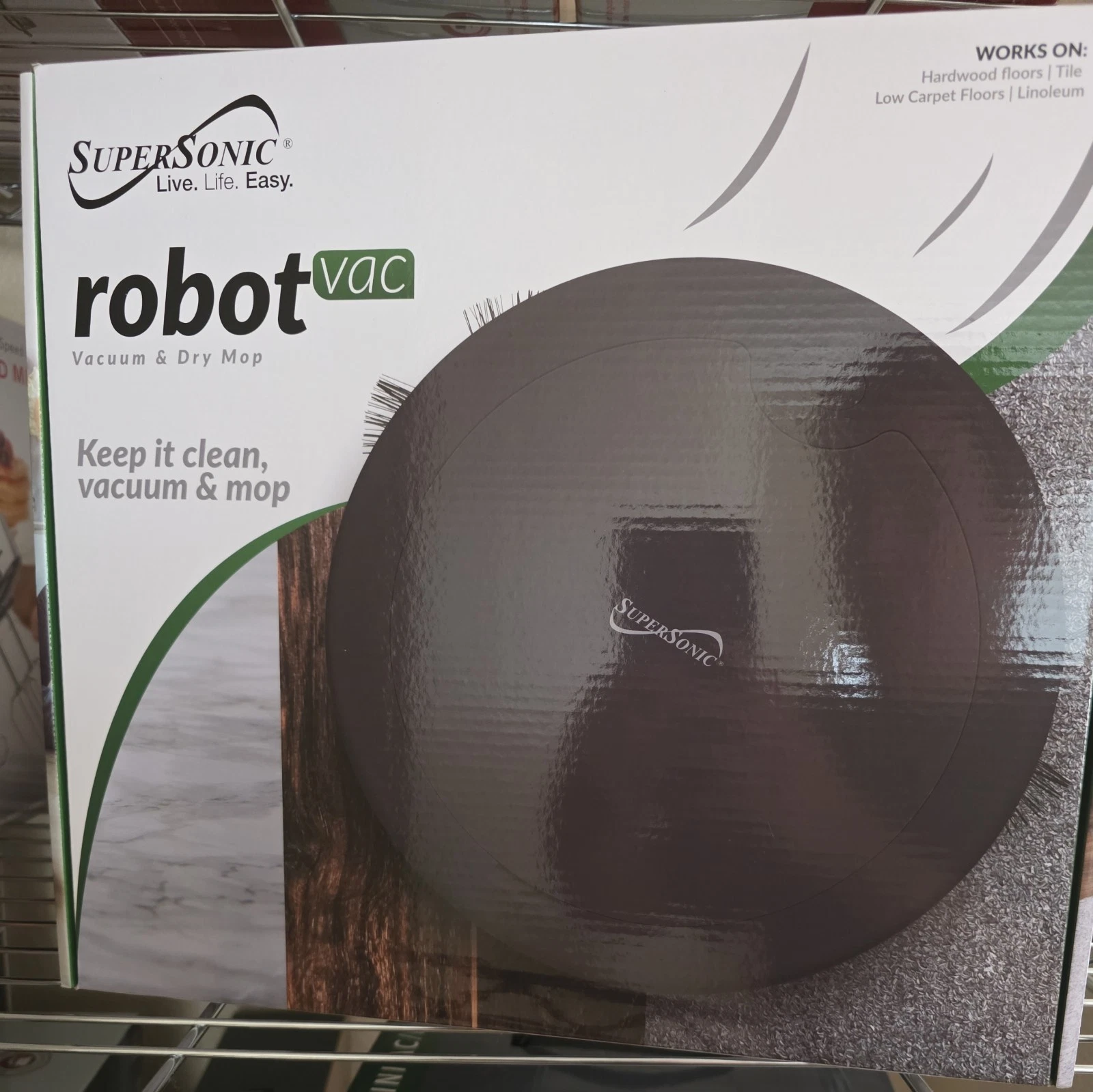 Robot Vac Supersonic
Opens in a new window or tab