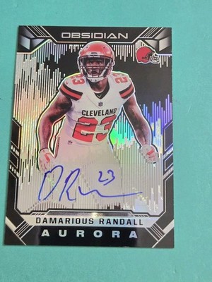 2018 Panini Obsidian - Aurora Autographs Damarious Randall #AA-DR /100 (AU)