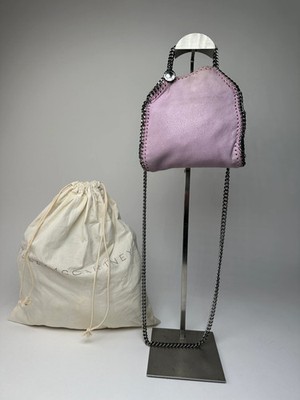 Vintage Stella McCartney Falabella Mini Crossbody Bag Vegan Leather Lilac