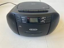 Jensen CD 545 Portable CD Player AM FM Radio Cassette Player Tested Working Nice