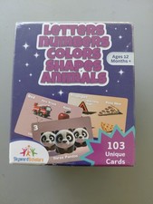 Flashcards for Toddlers Letters Numbers Colors Shapes  Animals 12 Months Plus