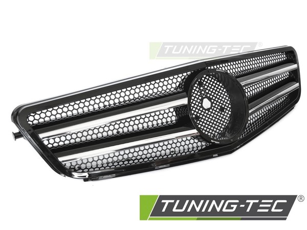 KüHlergrill Mercedes C-Klasse W204De 2007 Bis 2014 CL Look Schwarz Chrom - 42...-image