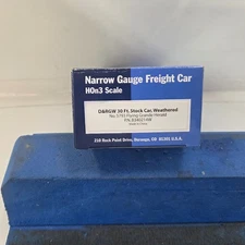 Blackstone Models HOn3 D&RGW 30 Ft. Stockcar - Weathered #5793