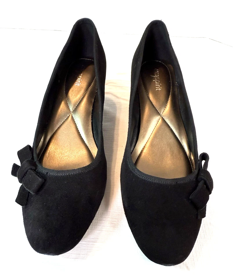 Easy Spirit 鞋高跟鞋女式 10.5 W 黑色 Esshyma 25021153-7AC 阅读 — 第 2/4 张图片