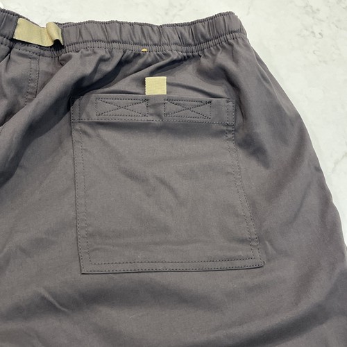 prAna NEW Mens XL x 5" Stretch Zion Pull On Shorts Dark Iron Stretch UPF Hiking - 第 6/9 張圖片