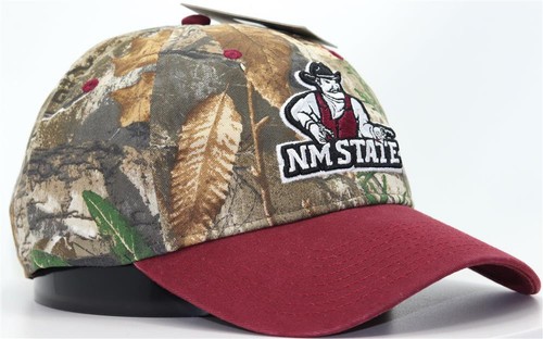 New Mexico State Aggies Camo Hat Edge Camo Two-Tone Cap - Picture 4 of 6