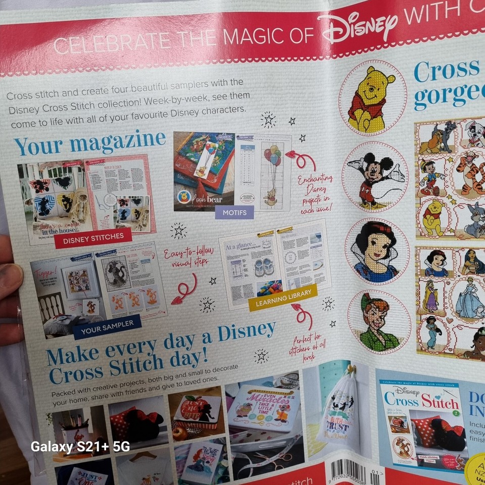 Disney Cross Stitch Kit Part 1 & 2. New And Complete. Craft Bundle. eBay