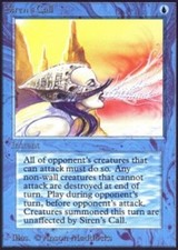 MTG magic cards 1x Siren's Call Unlimited Light Play, English