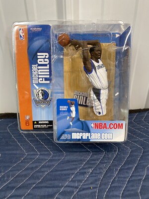 NBA フィンリー フィギュア 4番 NBA Dallas Mavericks #4 Michael Finley Action Figure McFarlane