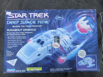 NEVER OPENED Playmates Star Trek Deep Space Nine 9 Runabout Shuttlecraft Orinoco