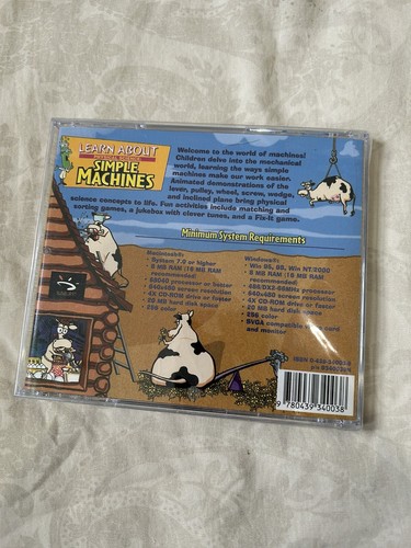 Learn About Life Physical Science Simple Machines PC MAC CDRom New - Picture 2 of 2