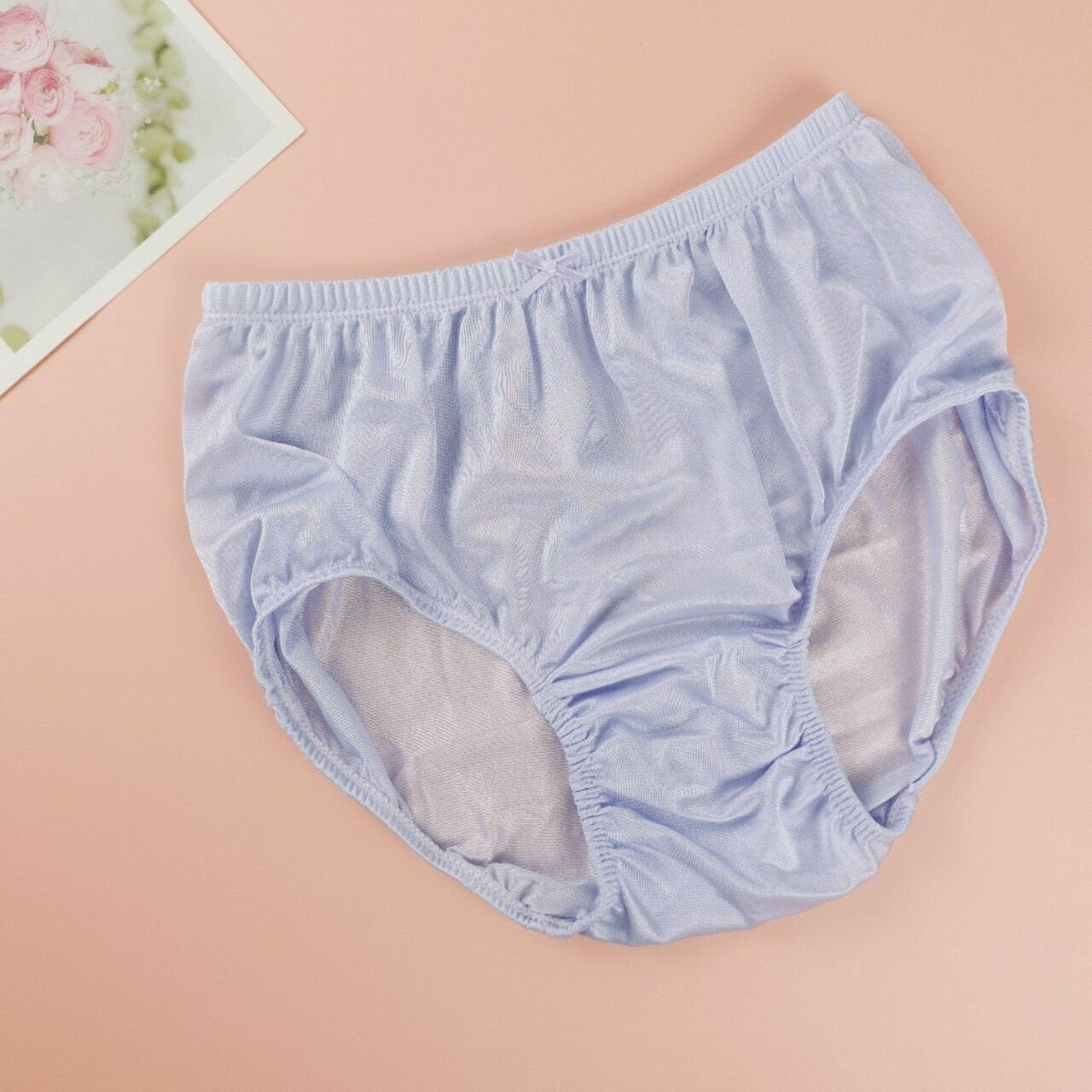 X1 Hi Waist Nylon Panties Briefs Knickers Comfort Panty Plus Size